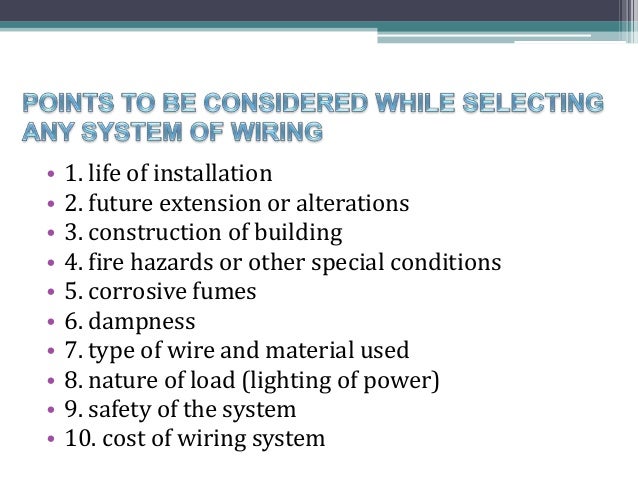 electrical wiring system Electrical Wire Types Applications Chart Types Of Electrical Wiring Systems #18